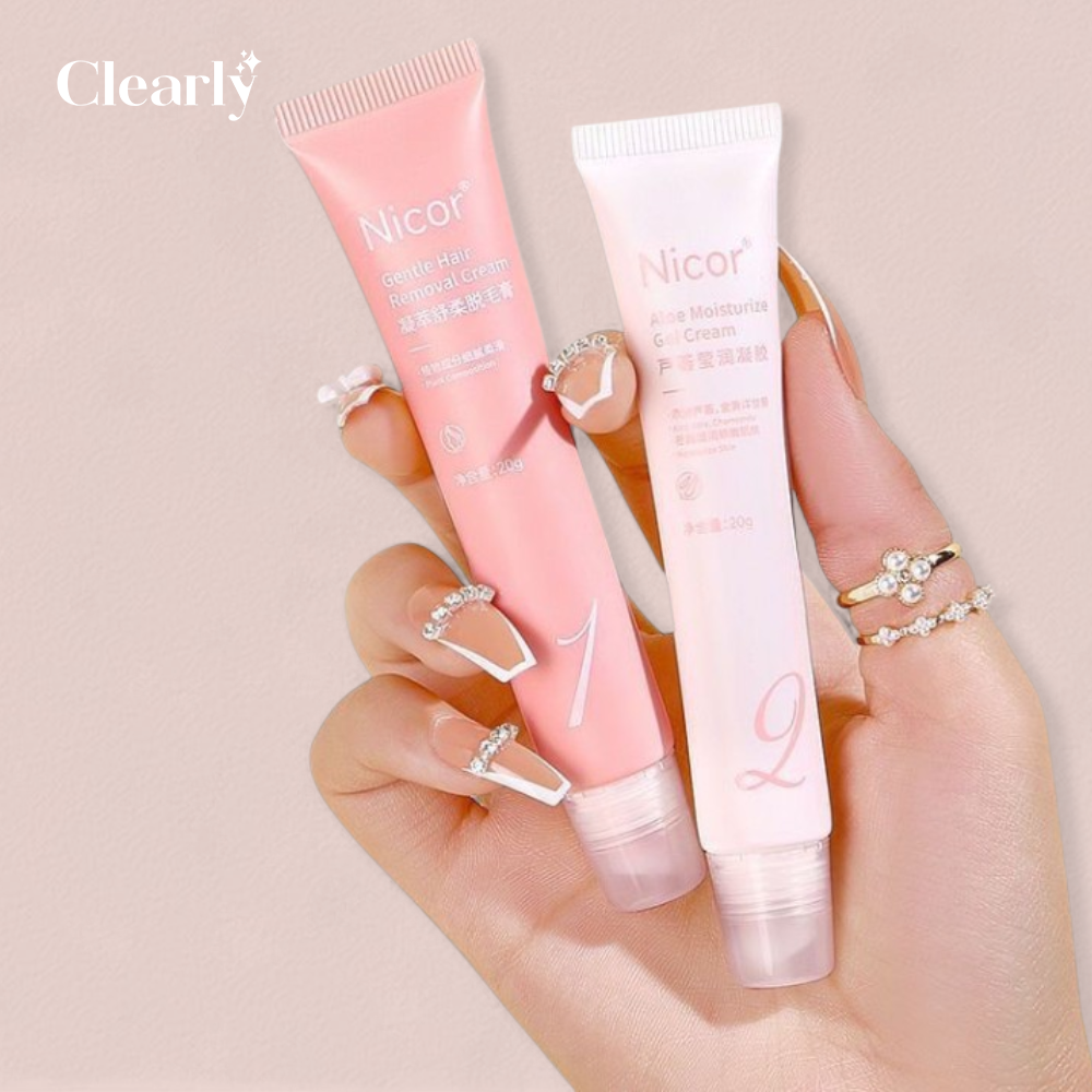NICOR™ Sada krémů na odstraňování chloupků