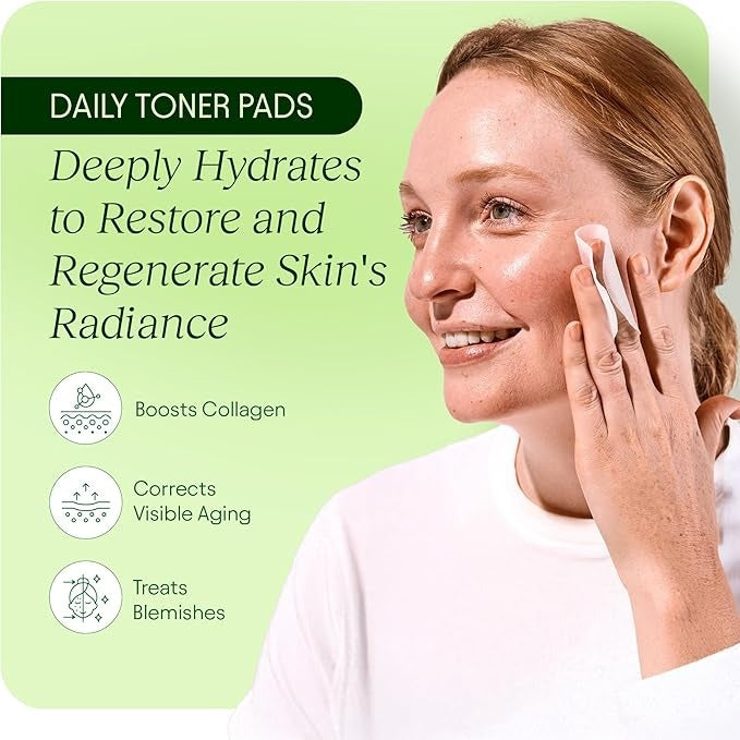 JIYU™ Exfoliační tamponky pro sjednocený tón pleti