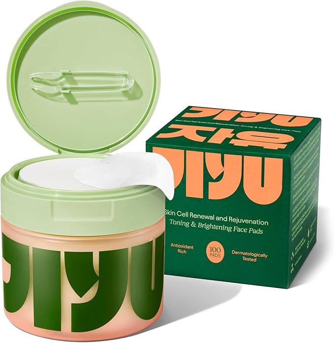 JIYU™ Exfoliační tamponky pro sjednocený tón pleti