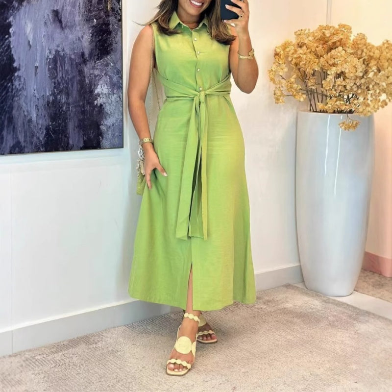 Savina Longino™ Jedinečné šaty s límečkem