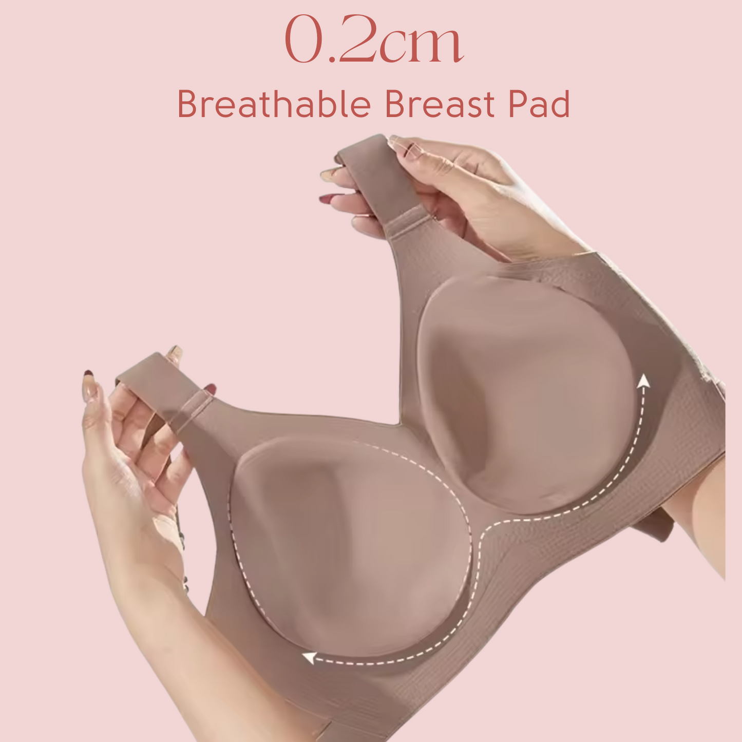 Trasea Colli™ Bezdrátová protiskluzová podprsenka