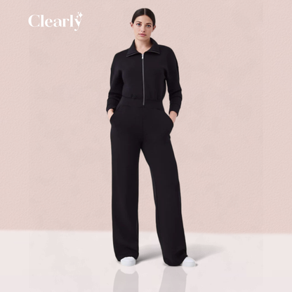 Aza Rotunda™ Elastický overal s širokými nohavicemi