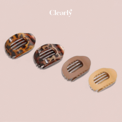 Clixure™ Sada 4 plochých pohodlných spon