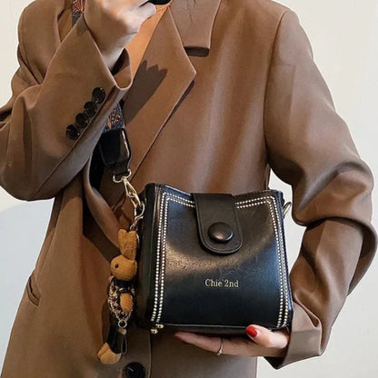 Dulina Rosa™ Vintage módní taška s nastavitelným popruhem