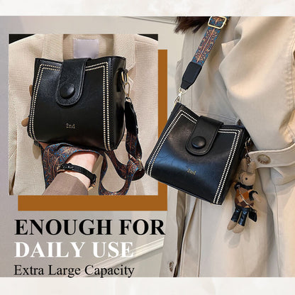 Dulina Rosa™ Vintage módní taška s nastavitelným popruhem