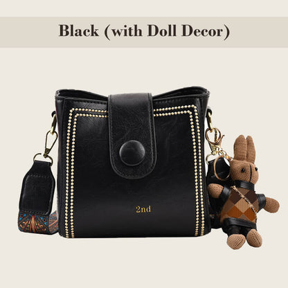 Dulina Rosa™ Vintage módní taška s nastavitelným popruhem