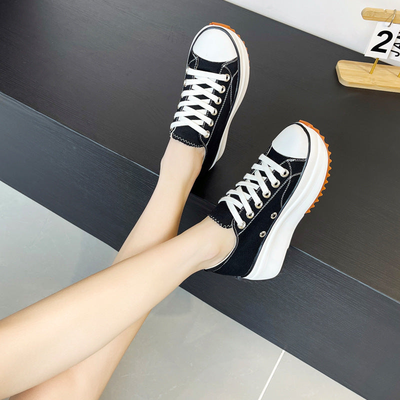 Egle Feo™ Plátěné tenisky s tlustou podrážkou