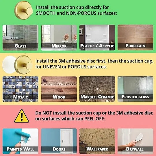 GripPro™ Vylepšené háčky s přísavkou