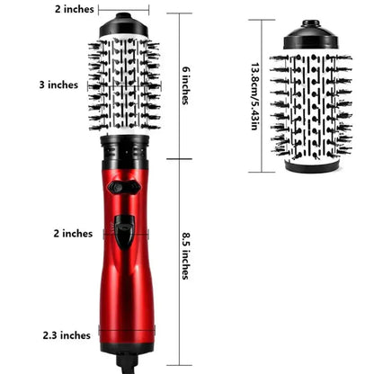 Hair Glam™️ 3 v 1 rotační kartáč, styler a vysoušeč vlasů