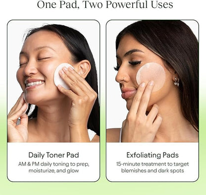 JIYU™ Exfoliační tamponky pro sjednocený tón pleti