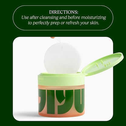JIYU™ Exfoliační tamponky pro sjednocený tón pleti
