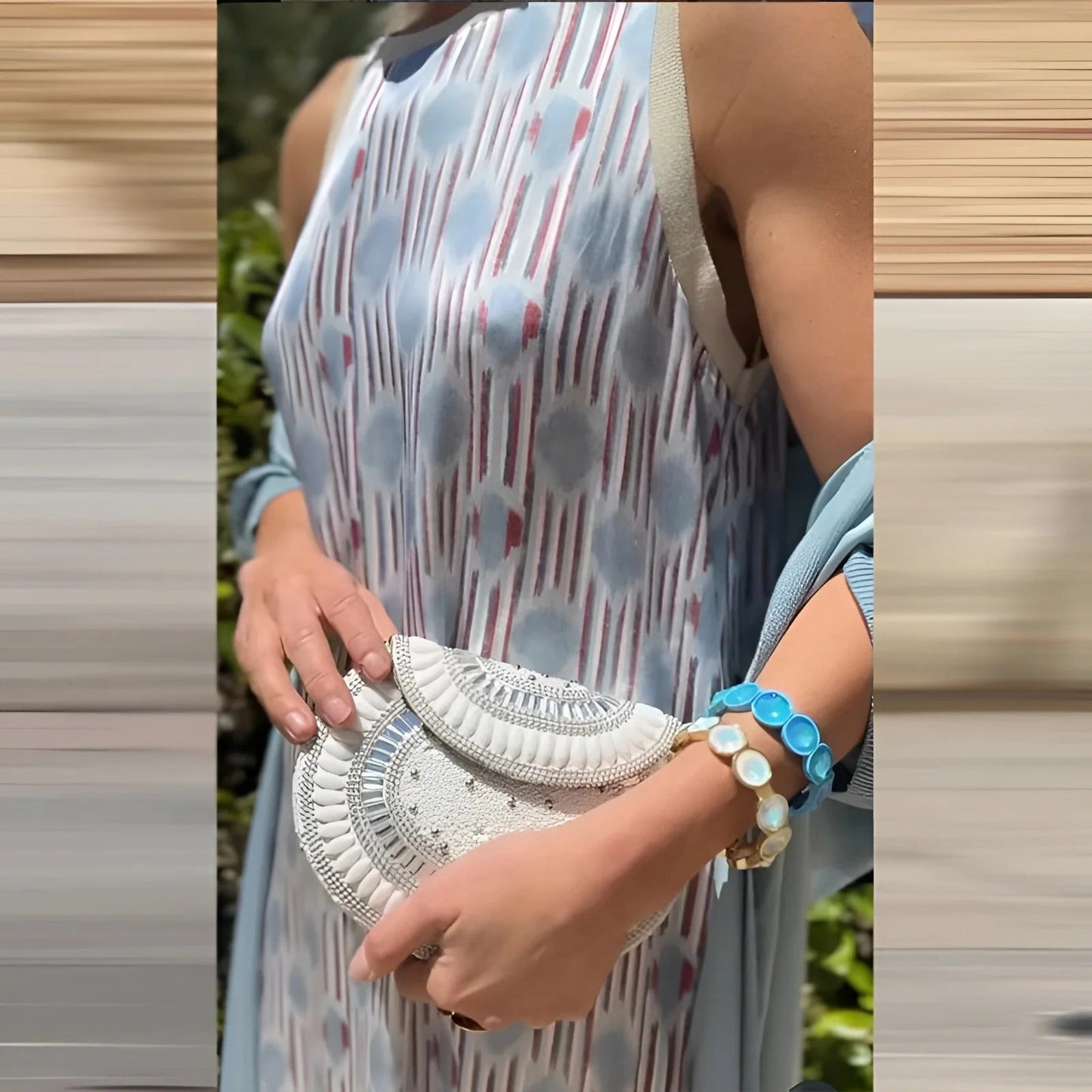 Maruta Fabrizi™ Dámské bezrukávové maxi šaty a přehoz