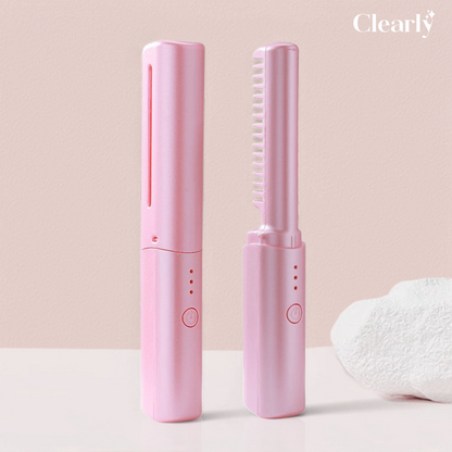 Mini GlamSet™️ 2 v 1 Mini Kulma a Žehlička na Vlasy