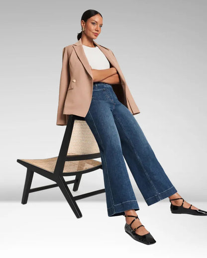 Ombretta Cotta™ Dámské džíny s širokými nohavicemi