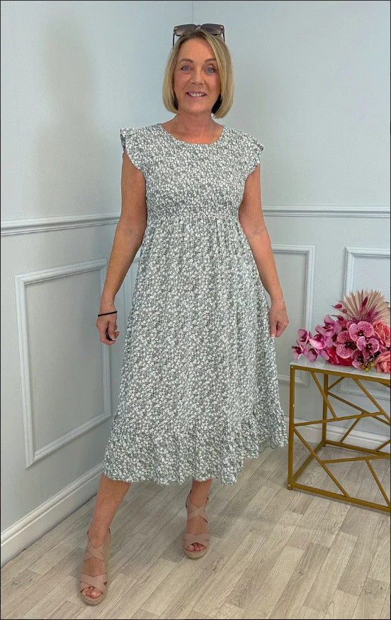 Rosa Fucci™ Elegantní šaty s květinovým vzorem