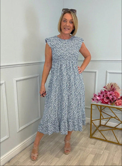 Rosa Fucci™ Elegantní šaty s květinovým vzorem