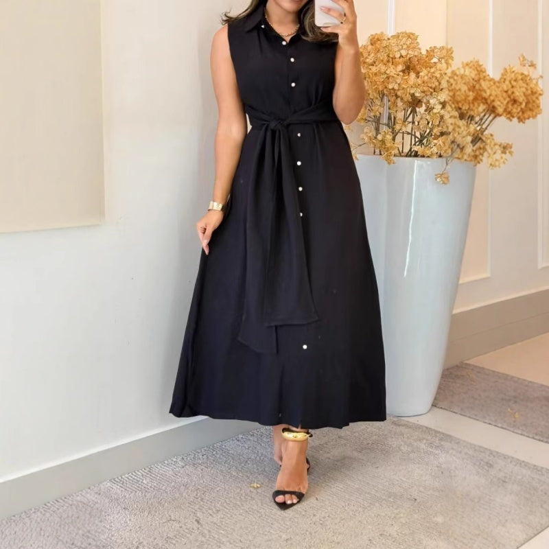 Savina Longino™ Jedinečné šaty s límečkem