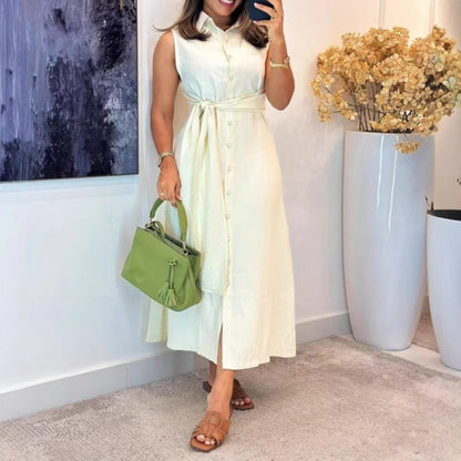 Savina Longino™ Jedinečné šaty s límečkem