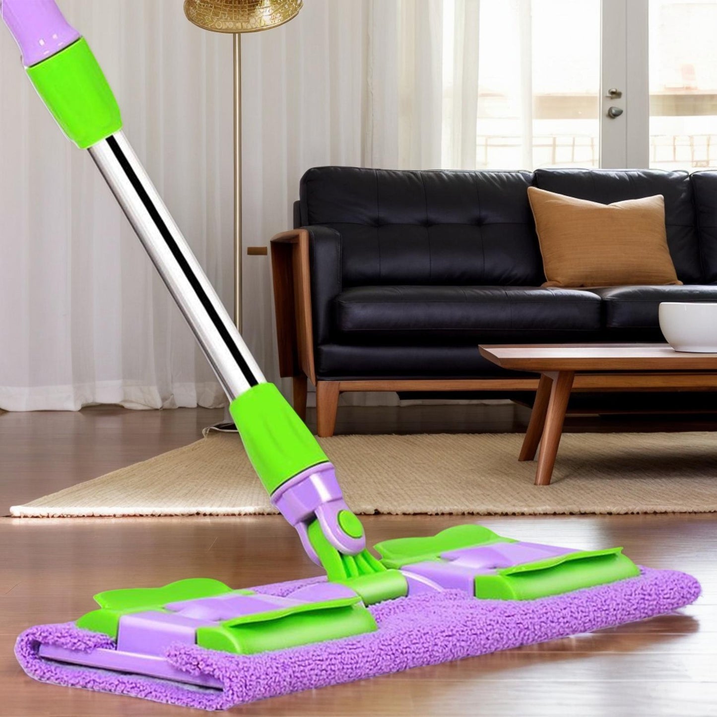 SmartWipe™ Plochý mop s opakovaně použitelnými omyvatelnými utěrkami