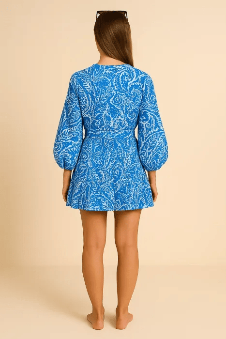 Venera Nesci™ Boho minišaty s páskem