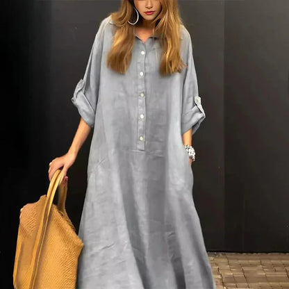 Zama Cardile™ Maxi ležérní a pohodlné šaty