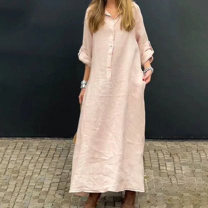 Zama Cardile™ Maxi ležérní a pohodlné šaty