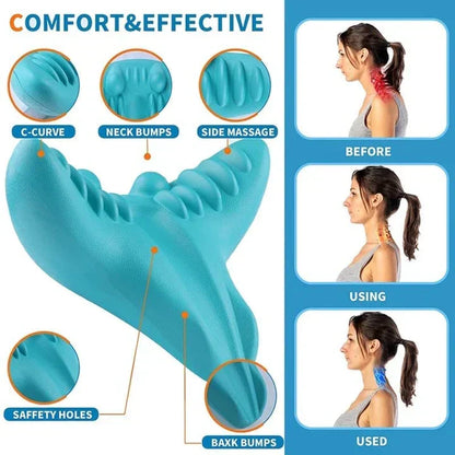 CerviCare™ Masážní polštář pro úlevu od bolesti krku